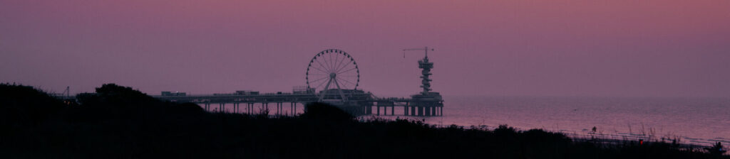 Scheveningen beach in The Hague